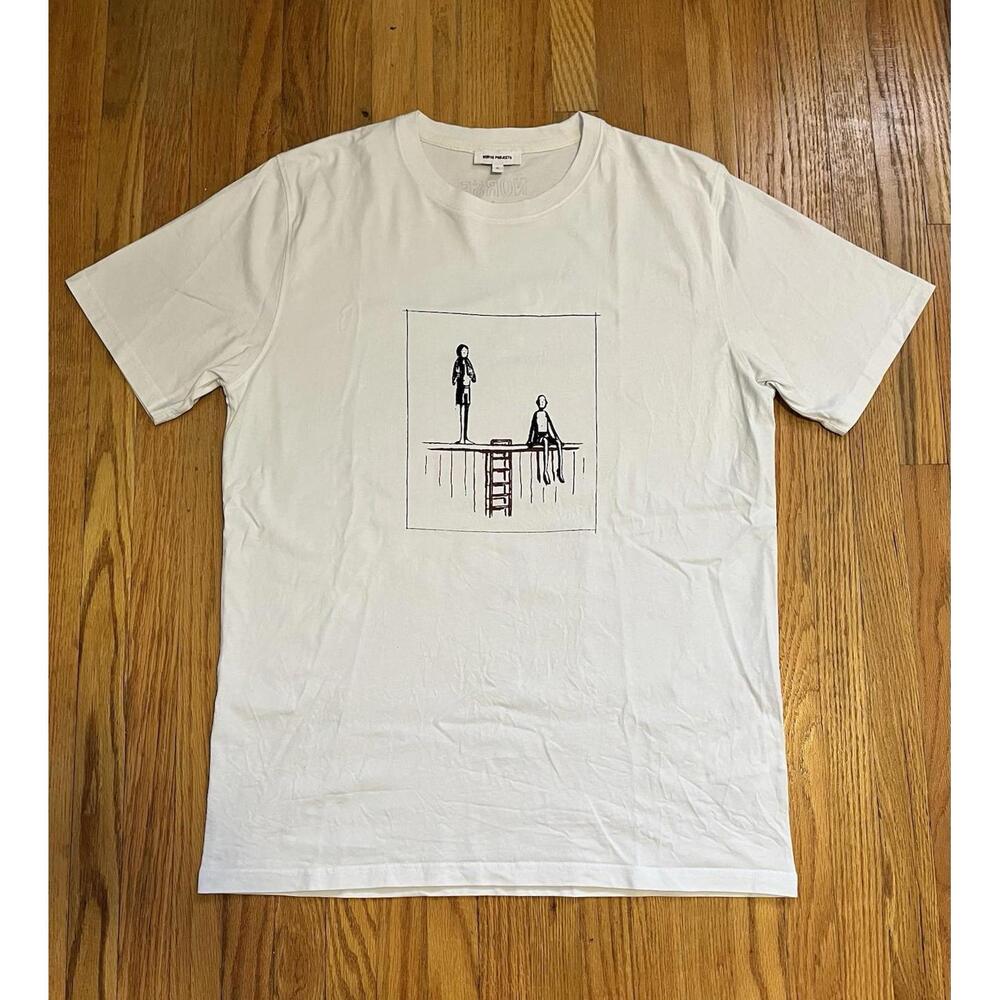 Norse Projects x Daniel Frost Sun Bathers T-Shirt Men's XL